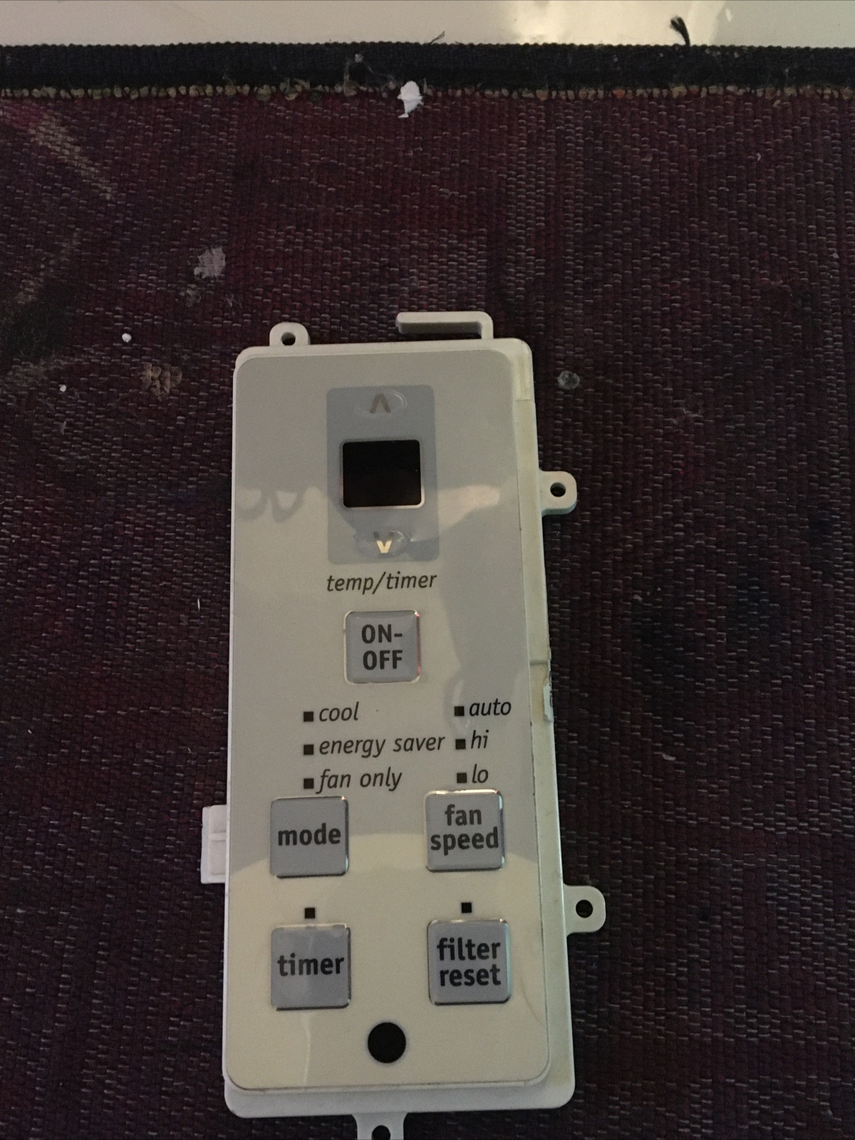 Frigidaire ac model: FFRE0533S1 Control Panel