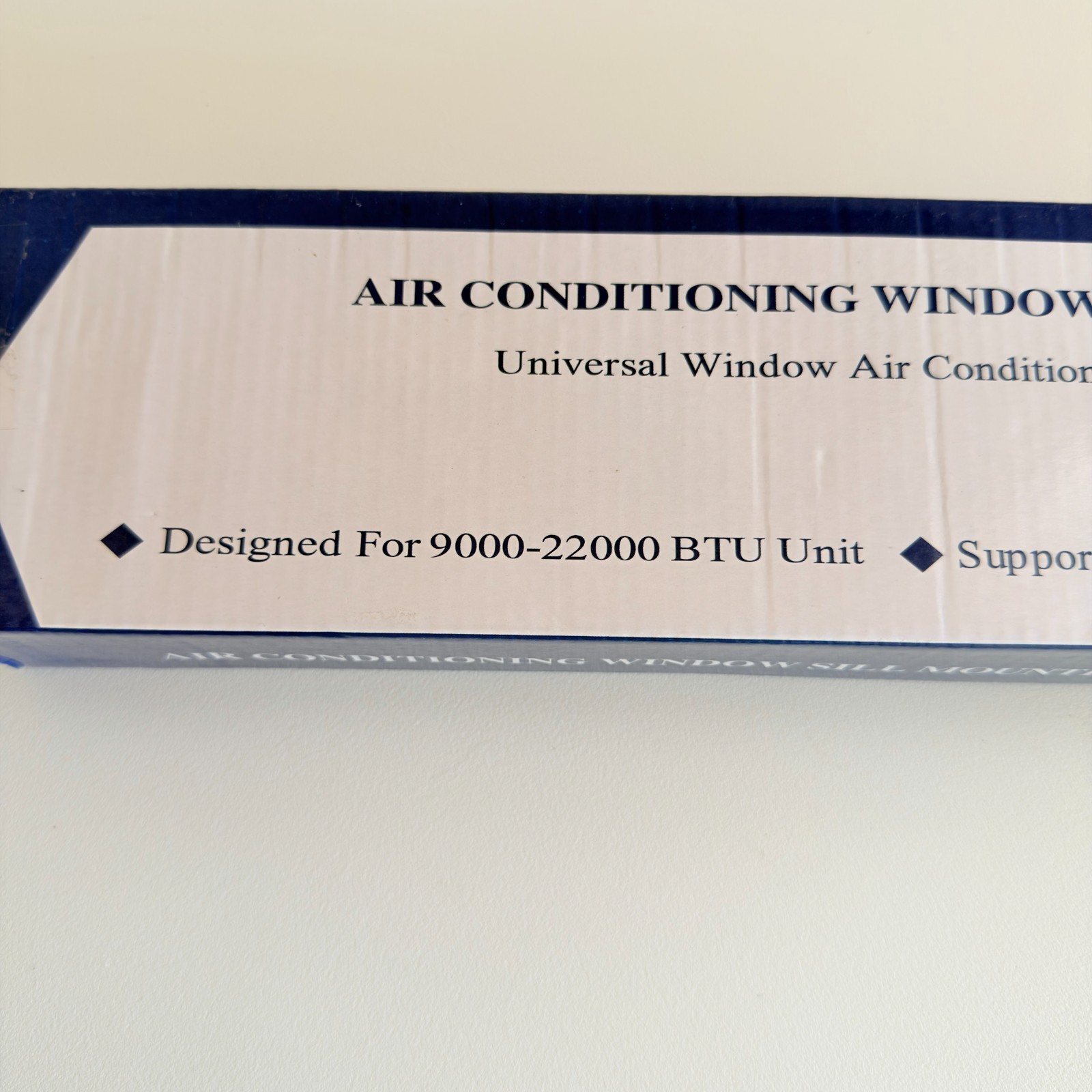 Air Conditioning Window Sill Mounting Bracket White Up to 165 LBS.