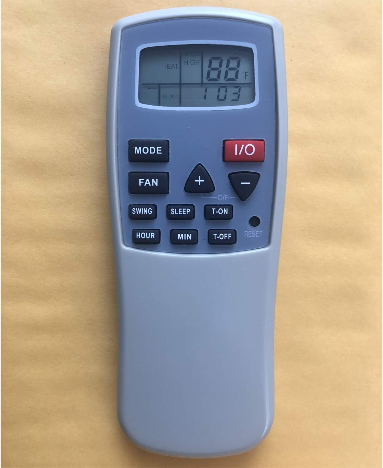 Replacement for Soleus Air Air Conditioner Remote Control LX 100 LX 100BL LX