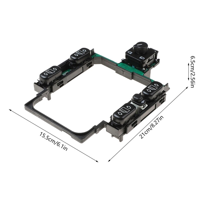 Power Window Control Switches ABS Car Window Switches for W210 W202 E320 E300