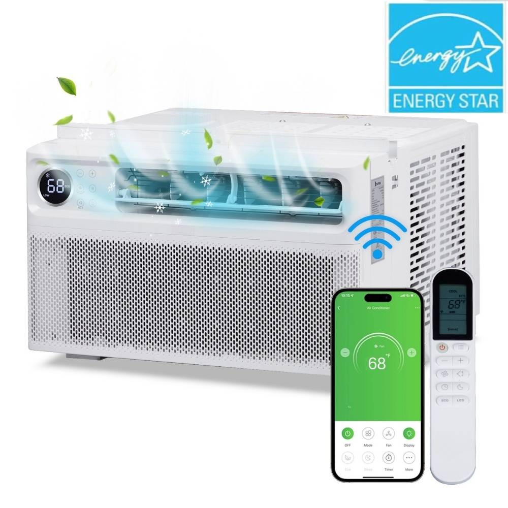 12000 BTU [WIFI CONTROL+TIMER] Inverter Window Air Conditioner 550 sp.ft AC Unit