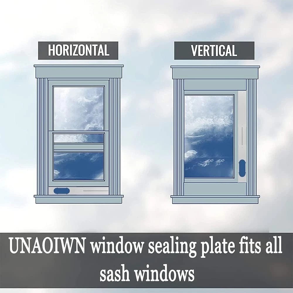 Durable Sliding Window AC Kit for 5.9” Hoses – Perfect for Home Cooling Needs