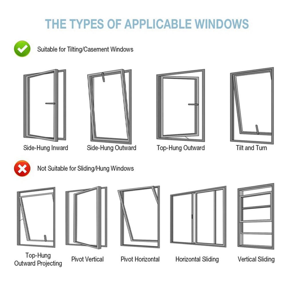 Universal Window Seal for Portable Air Conditioner Tilt Tilt Window2139