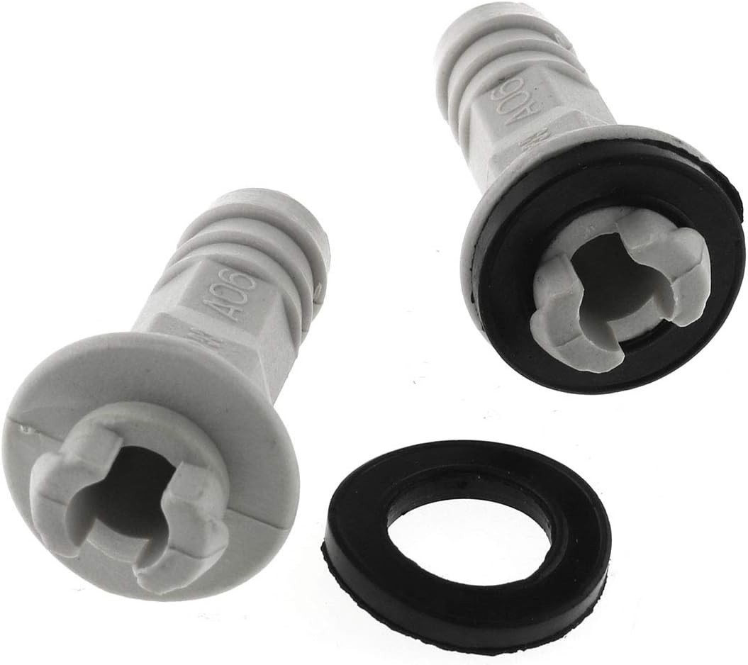 2PCS 0.6 Inch AC Drain Hose Connector – Leak-Proof Design for Air Conditioners