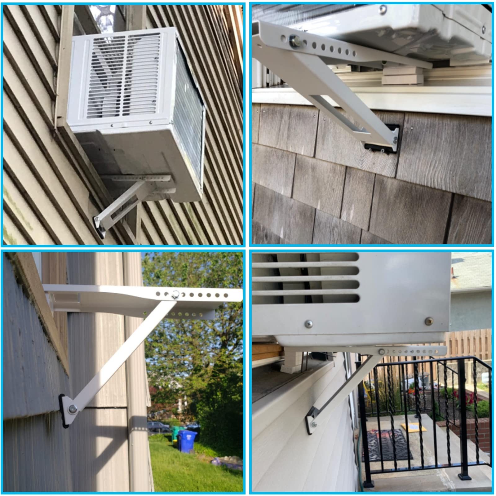 Universal Window AC Bracket – Heavy Duty Air Conditioner Support Up to 85 lbs