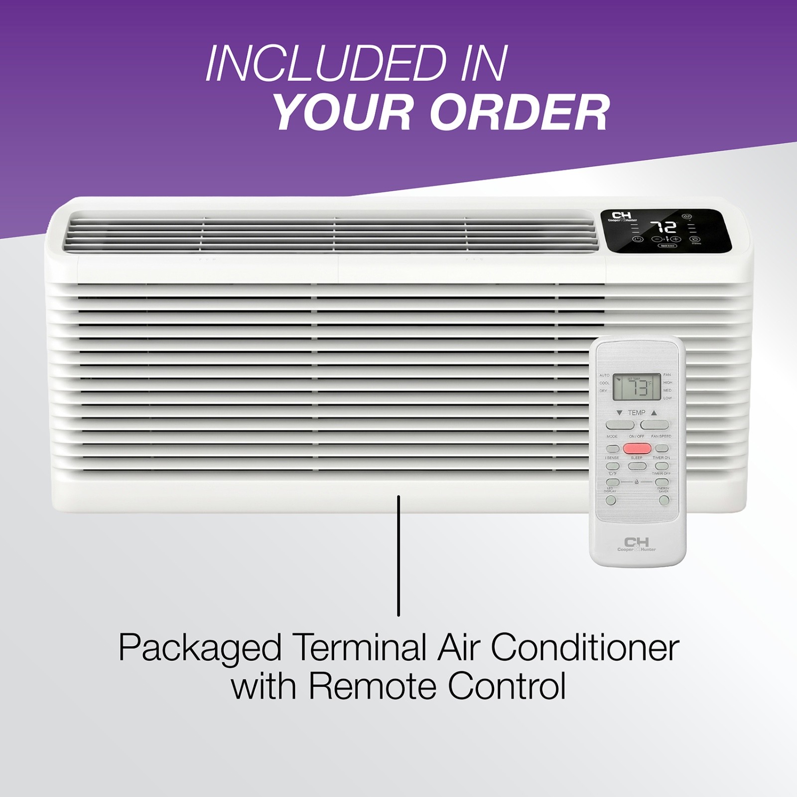 9000 BTU Inverter PTAC / PTHP Package Terminal AC High Efficiency 230V R32