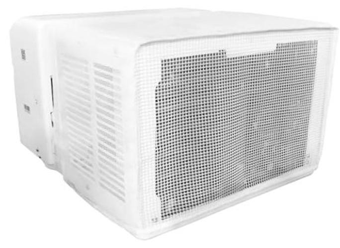 Window AC Mesh Cover 20&Prime; W x 12.2&Prime; D x 13.4&Prime; H Specially for Midea U White