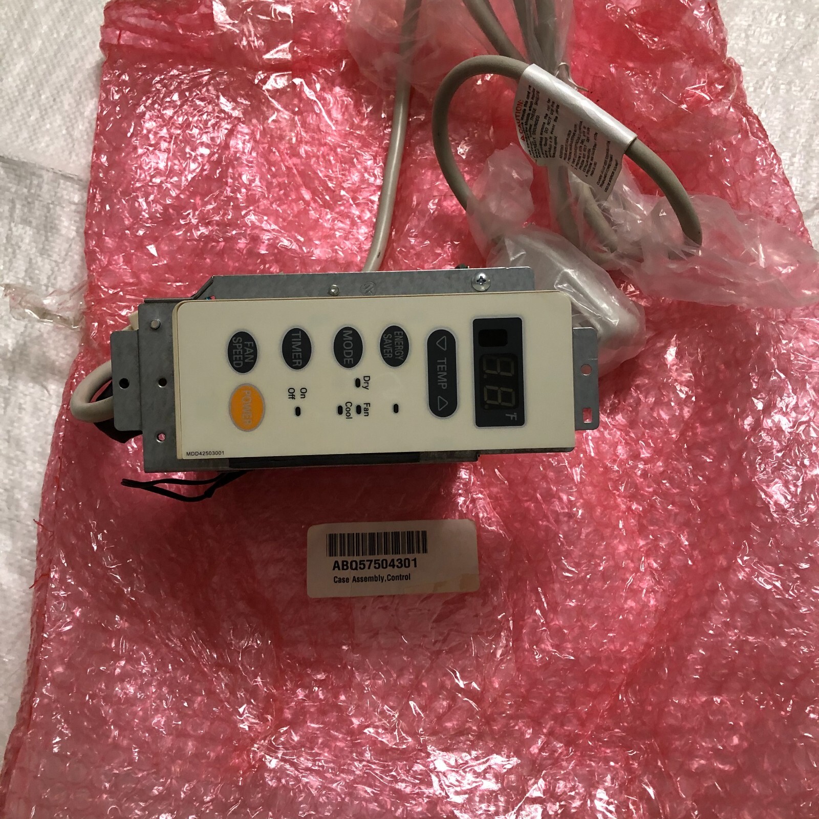 ABQ57504301 CASE ASSY., LG CONTROL PORTABLE AIR CONDITIONER LWHD8008R…