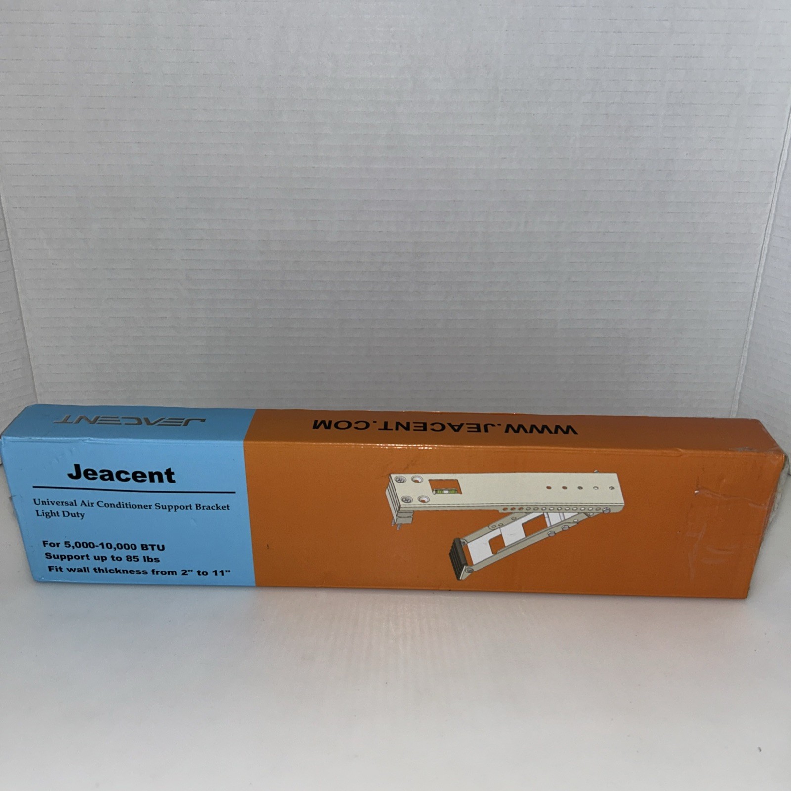Jeacent Universal AC Support Bracket Light Duty Up To 85 lbs White