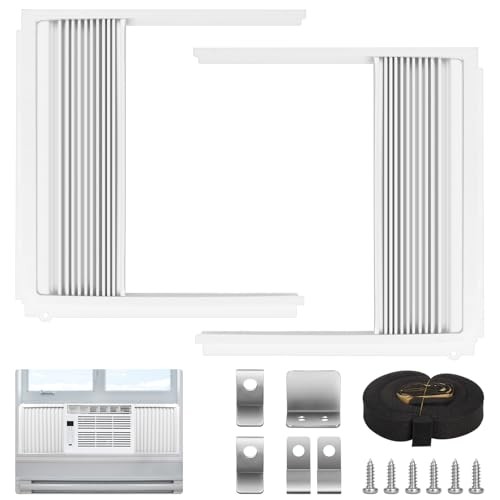 Window Air Conditioner Side Panels with Frame for 5000 BTU Units 5000-8000 BTU