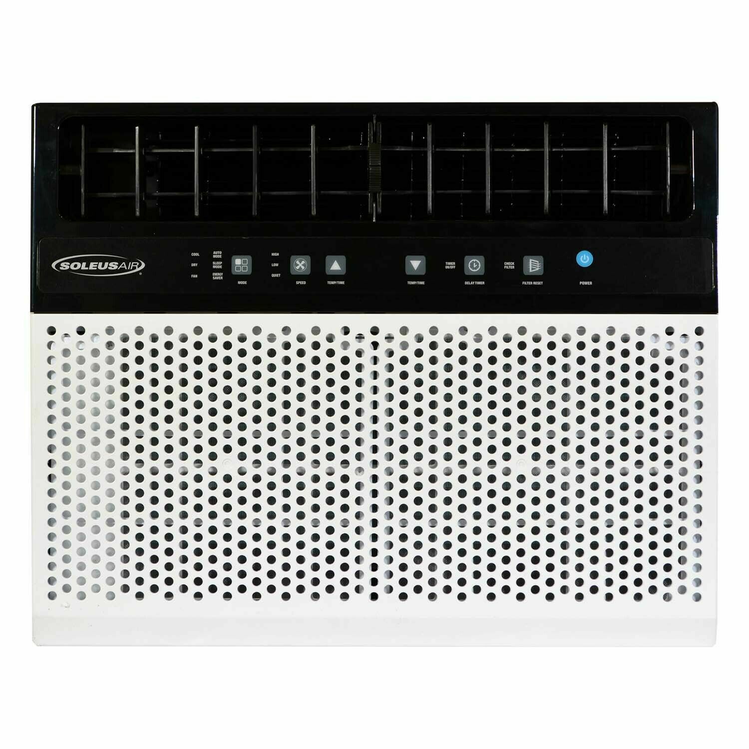 Soleus Air 12000 BTU(ASHRAE) Saddle Window Air Conditioner with Wi-Fi 400 sq.ft.