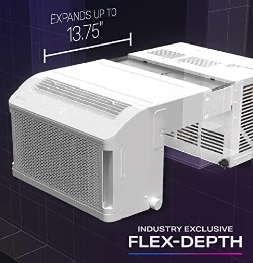 Ultra Quiet 10,300 BTU Inverter Air Conditioner for Medium Rooms – WiFi Control