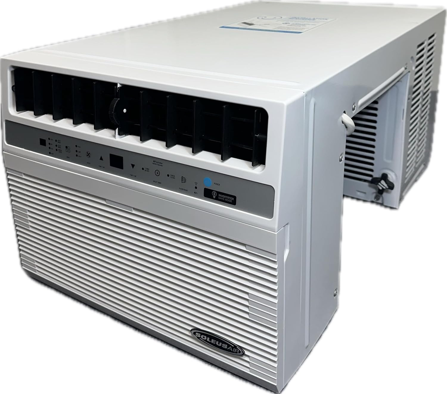 12,000 BTU Window Air Conditioner with 10,000 BTU Heater Cooling 115 Volts 12.5&Prime;
