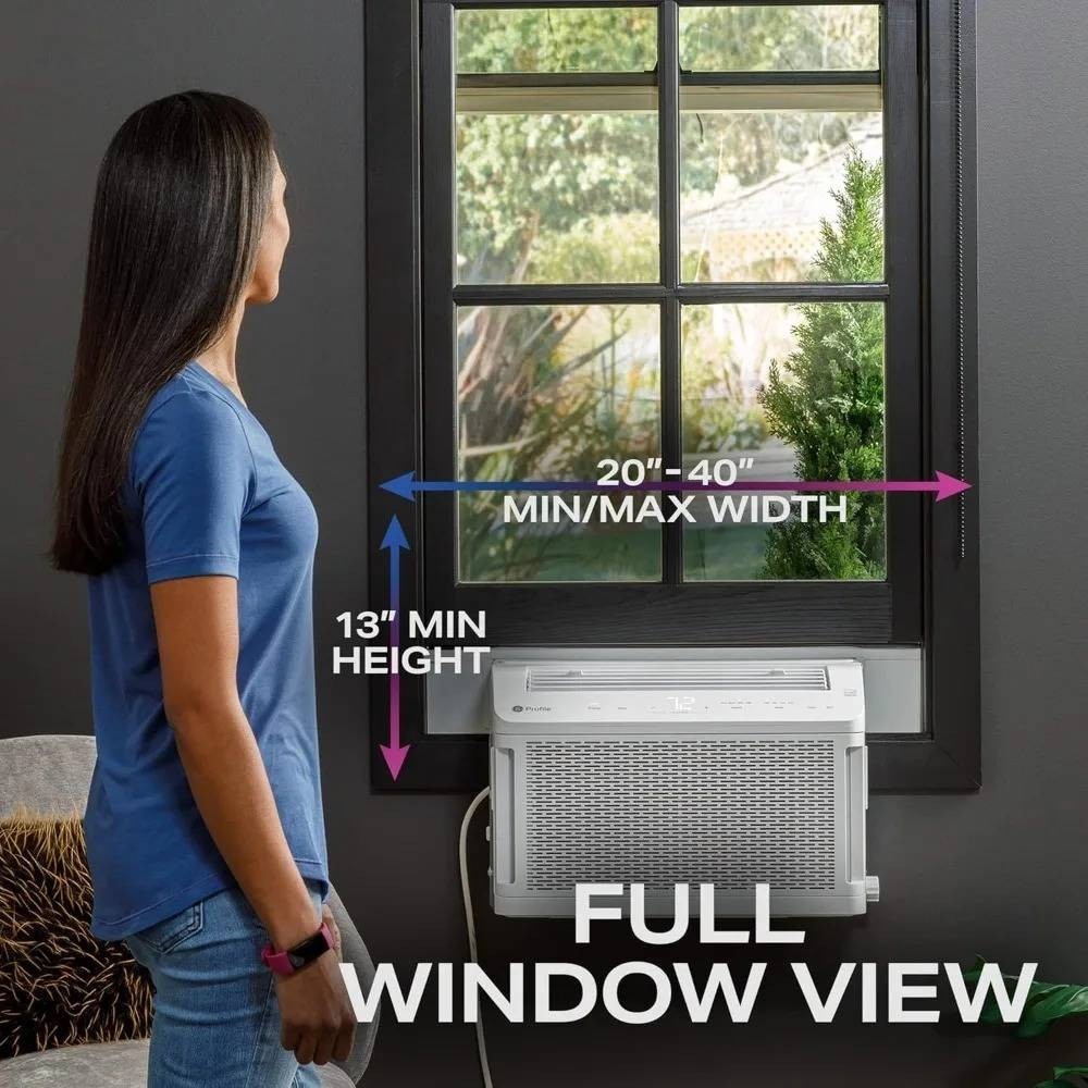High Grade Inverter Window Air Conditioner Unit 12200 BTU Ultra Quiet Cooling