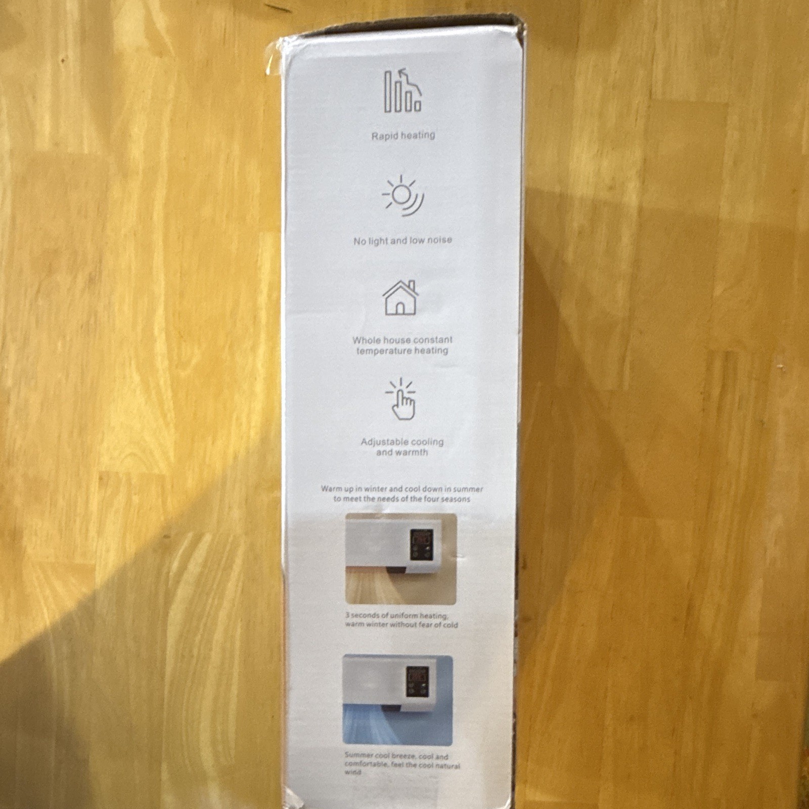 Wall Mounted Mobile Air Conditioner L-2008, 220V 2000W, White, Digital Display