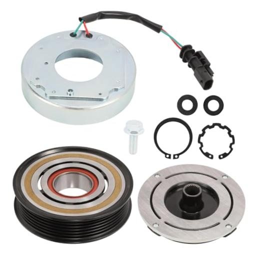 Air Conditioner AC Compressor Clutch Kit Compatible with Silverado 2500 3500
