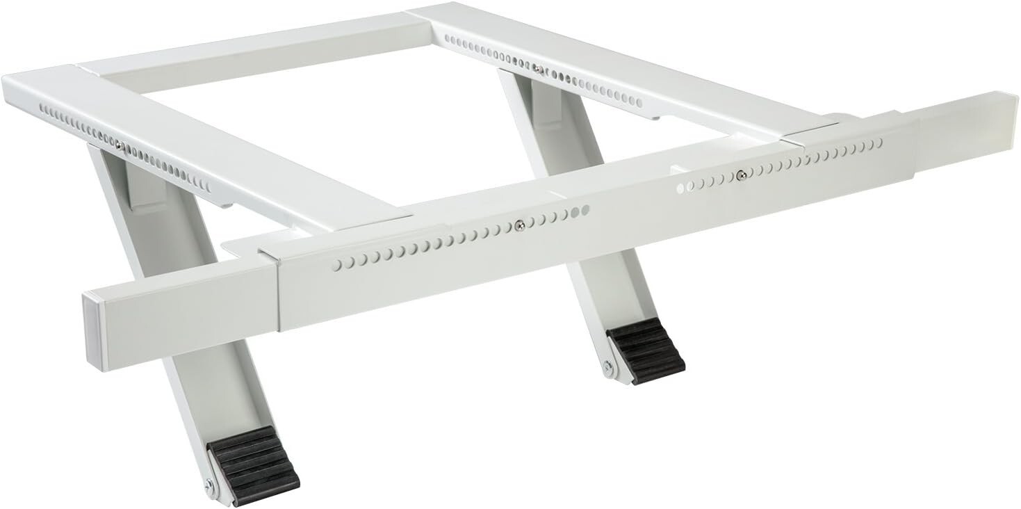 Heavy-Duty Window Air Conditioner Support Bracket – Tool-Free Installation^^