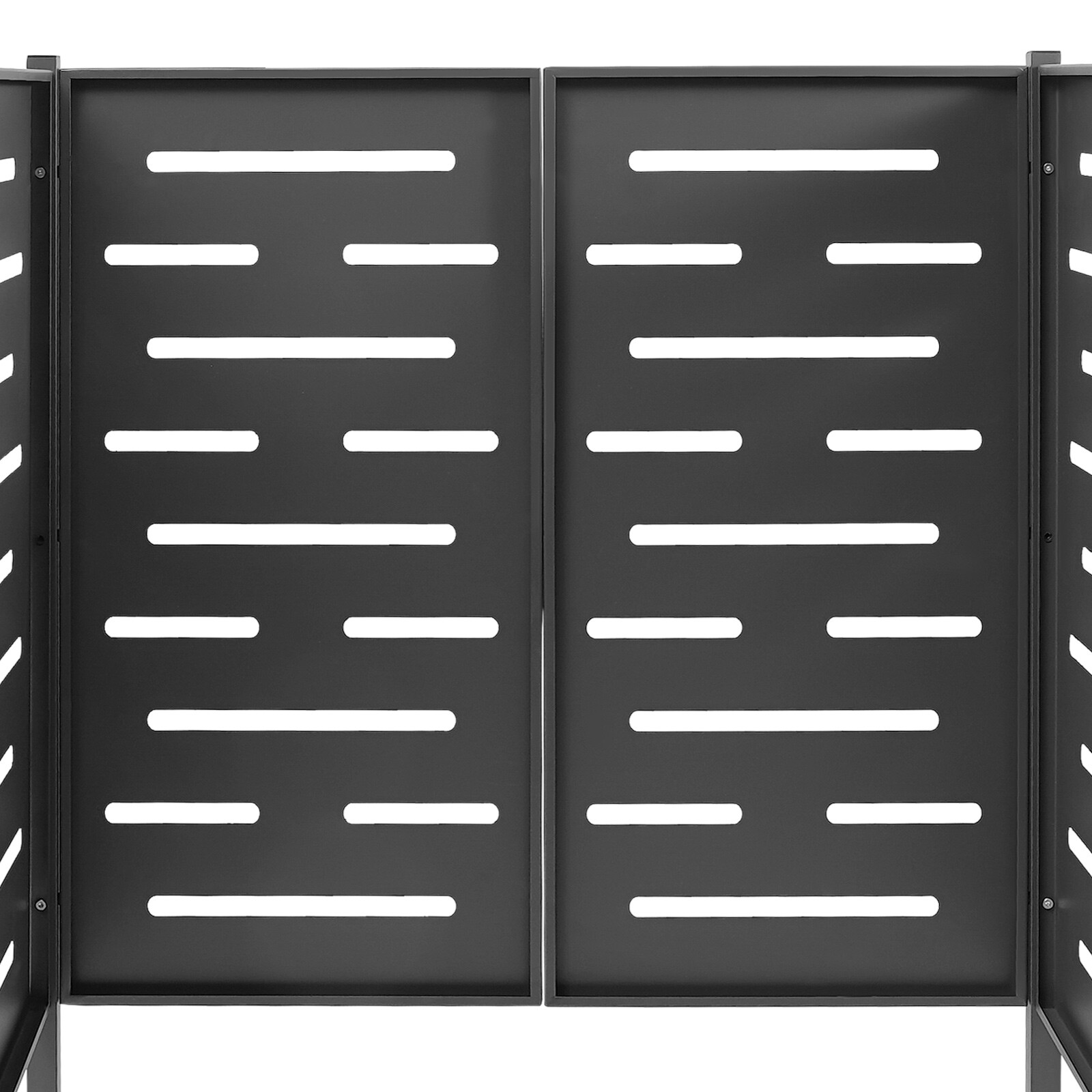 Air Conditioner Fence, Iron Outdoor Equipment Enclosure, Outside Privacy Fence