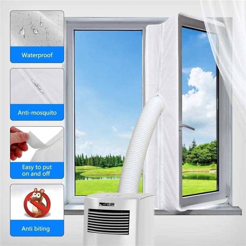 Accessories Air Window Conditioner 4m Airlock Sealing Portable Sealing Mobile