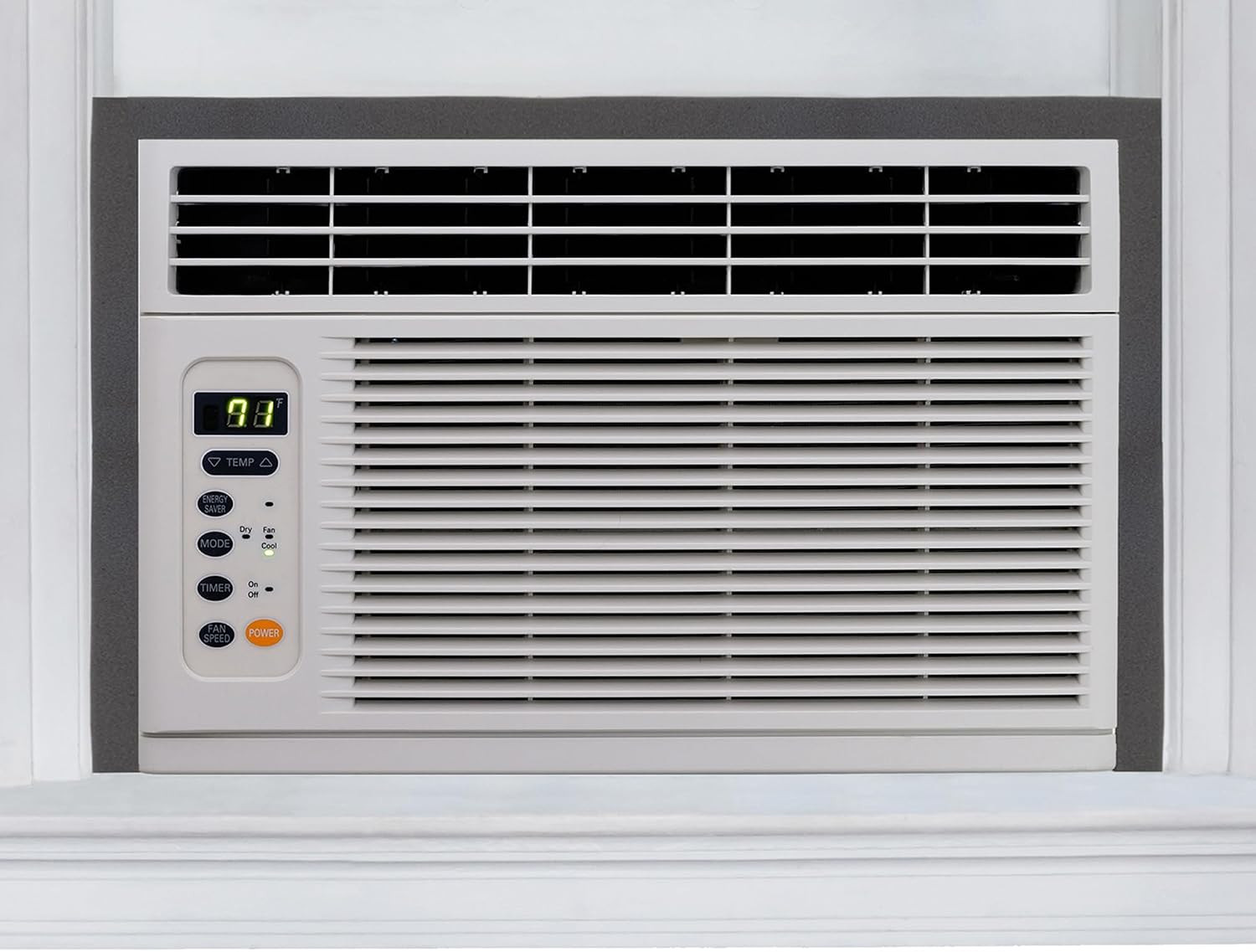 MD Building Air Conditioner Weatherseal for Window Units, Gray, 42In