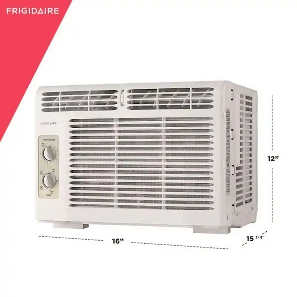 Frigidaire 5,000 BTU Window Air Conditioner Cools 150sq with Mechanical Controls