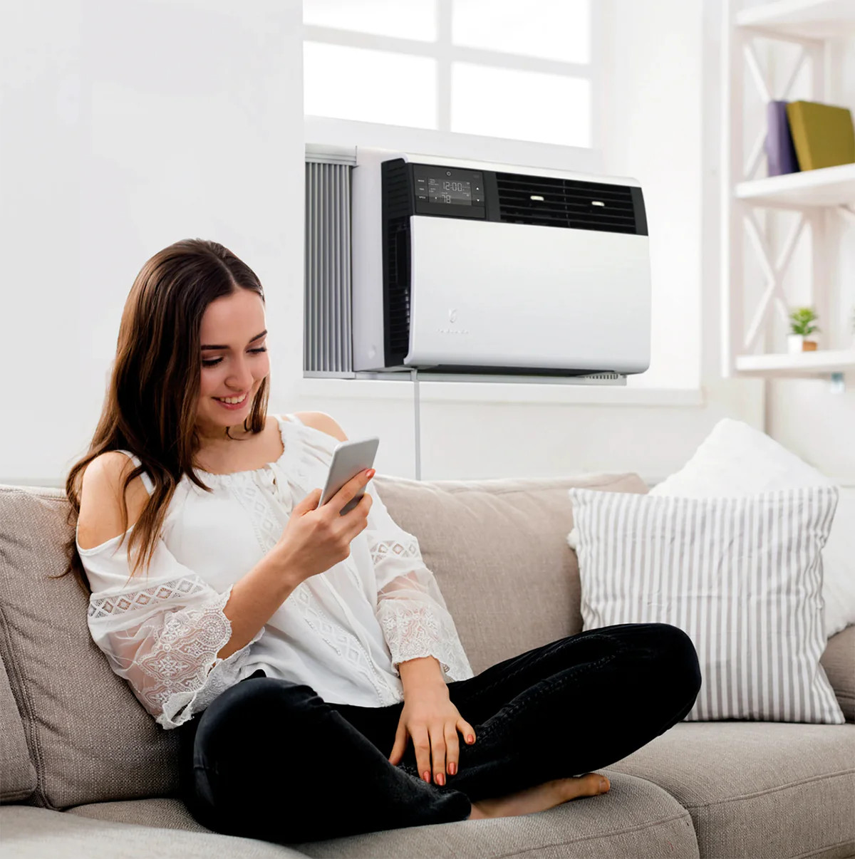 Open-Box: Friedrich Kuhl 8,000 BTU Wi-Fi Enabled Window & Wall Air Conditioner