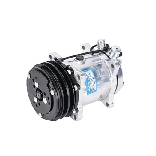 Universal Air Conditioner AC Compressor with Clutch (2 Grooves(Sanden 508))