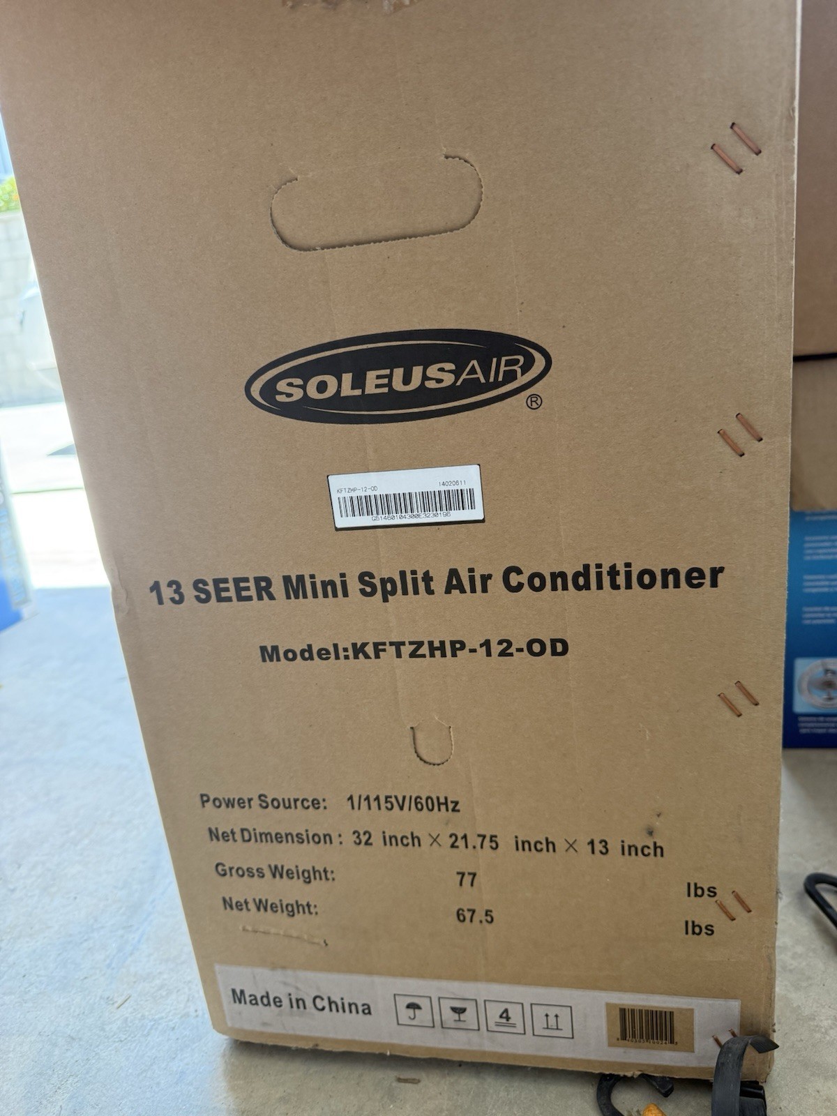 SoleusAir 13 SEER Mini Split Air Conditioner