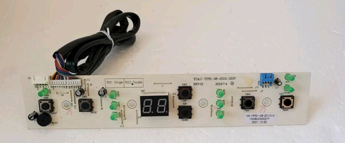Replacement Panel Kit Display For GE AIR CONDITIONER APWA11YBBWL1 11K BTU…
