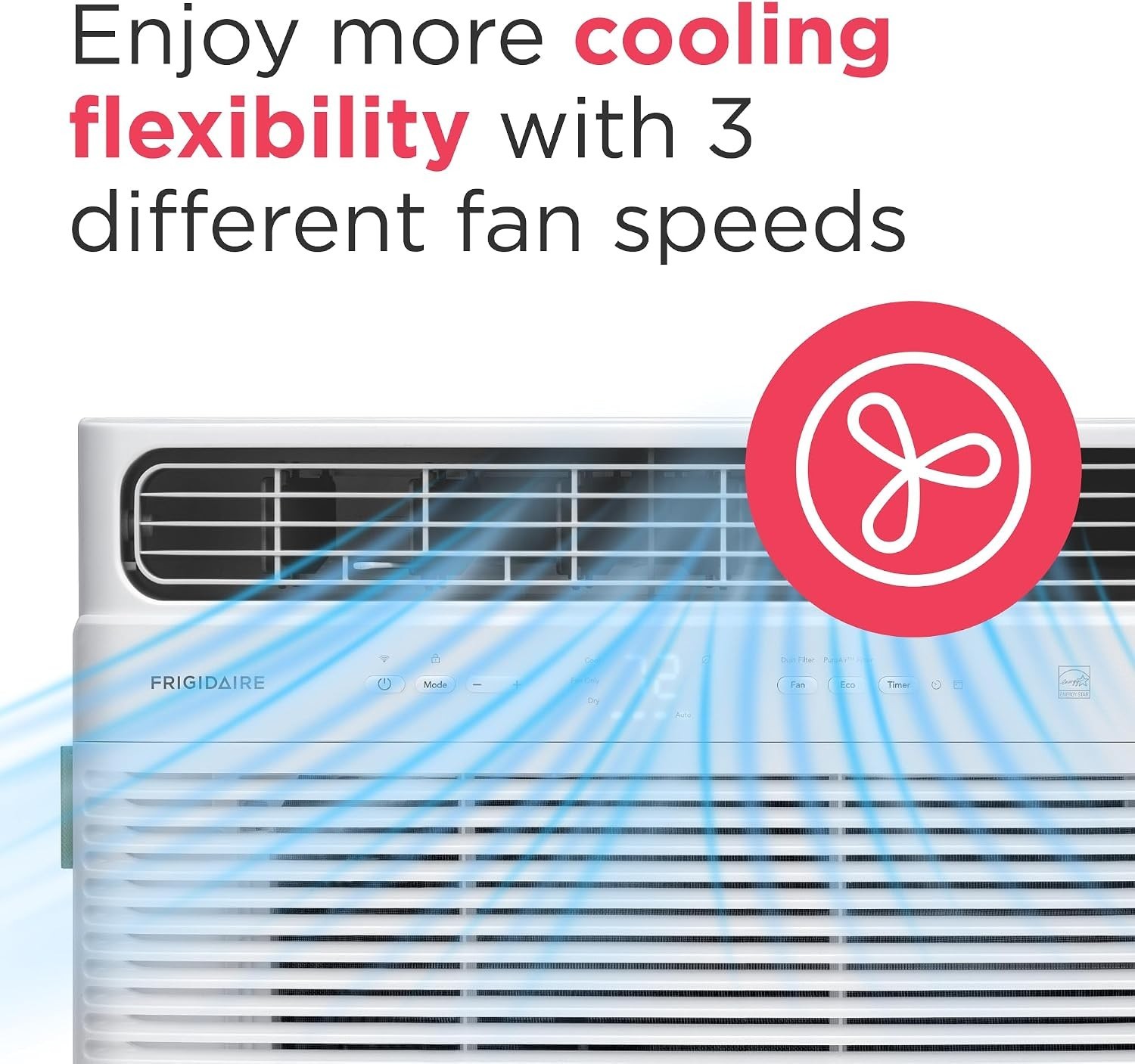 Frigidaire 10000 BTU Smart Inverter Window Air Conditioner w/ WiFi 450 sq ft NEW