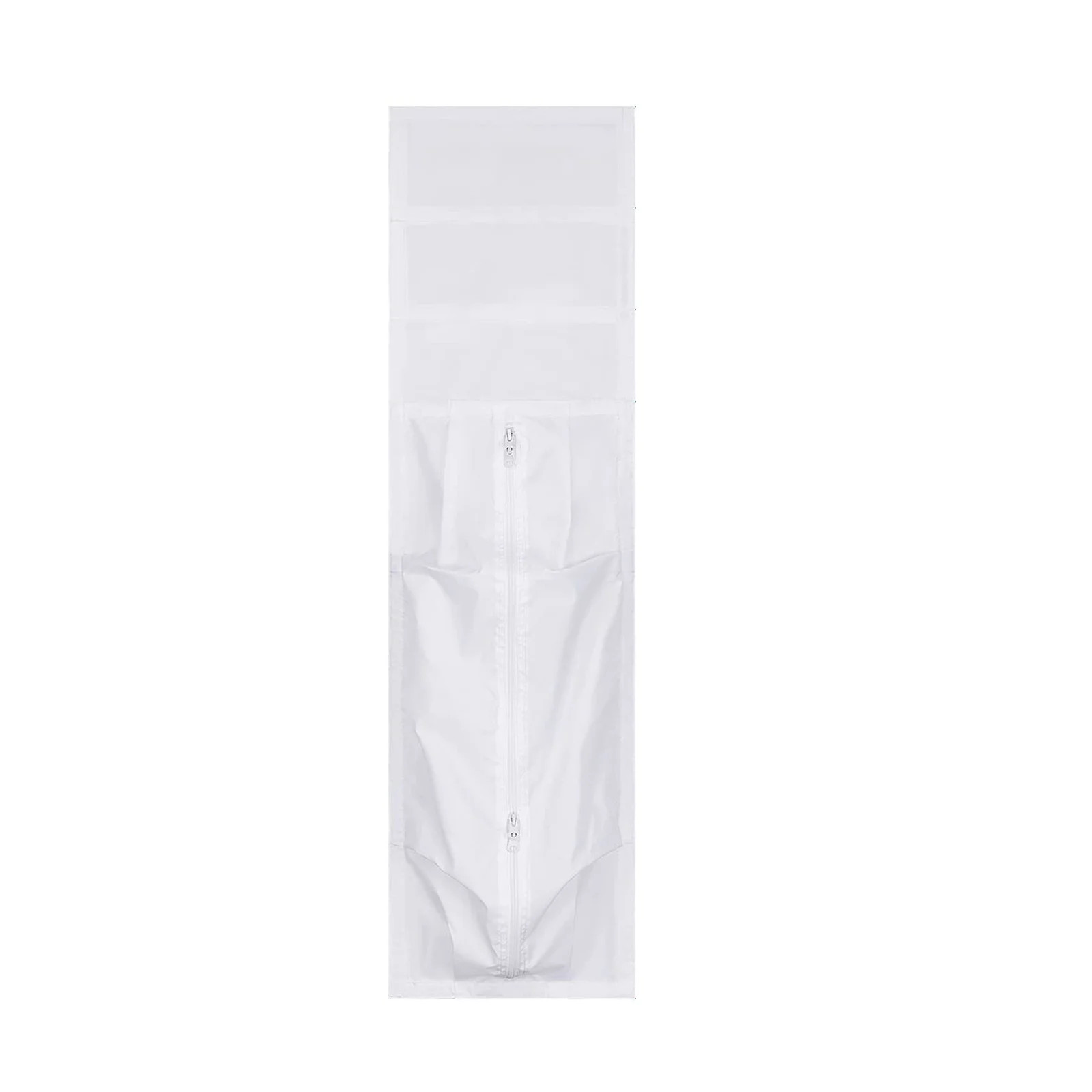 Air Conditioner Window Sealing Cloth with Zip Adjustable Length Seal Window Air