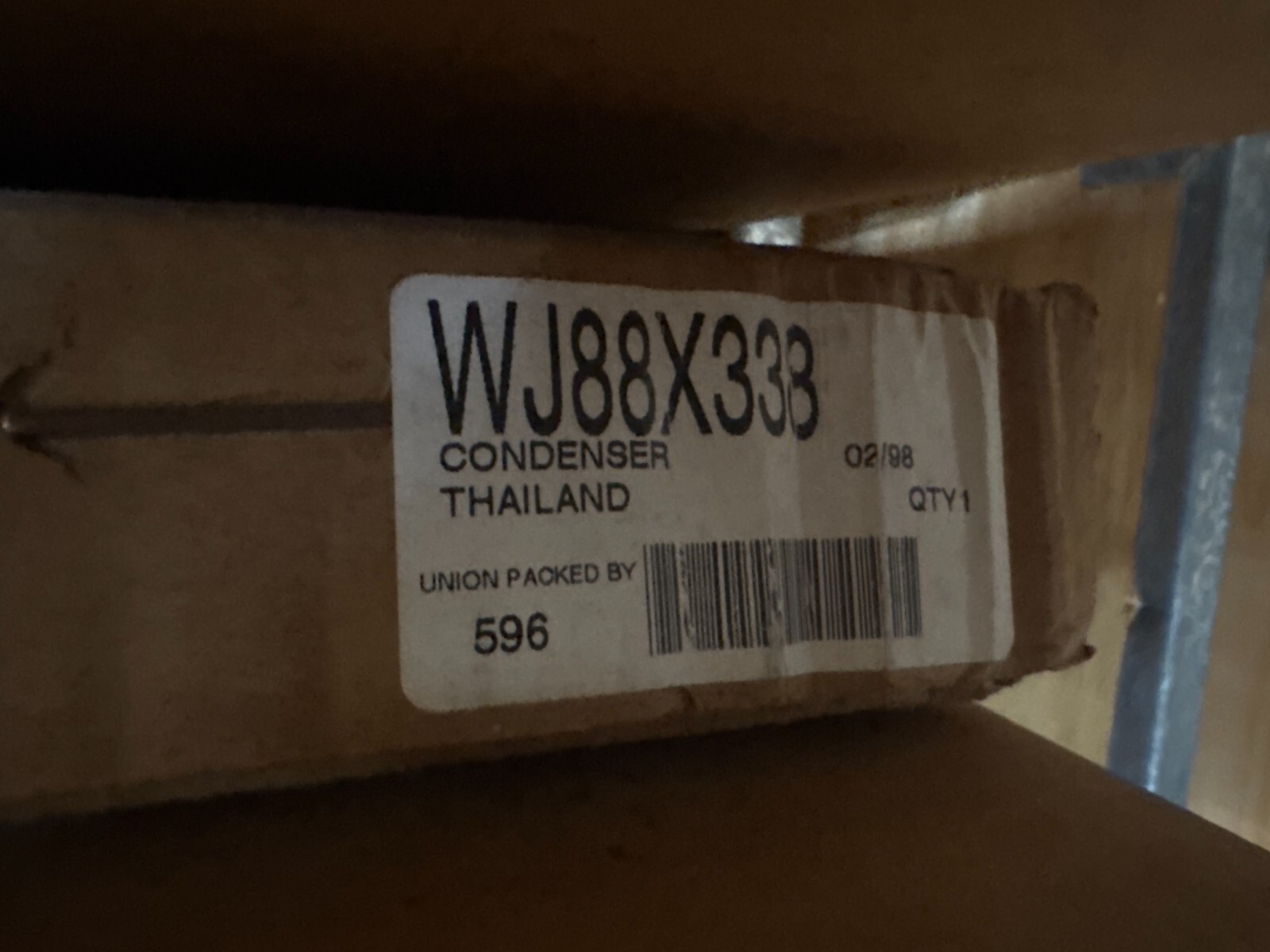 Genuine OEM General Electric WJ88X338 Air Conditioner Condenser