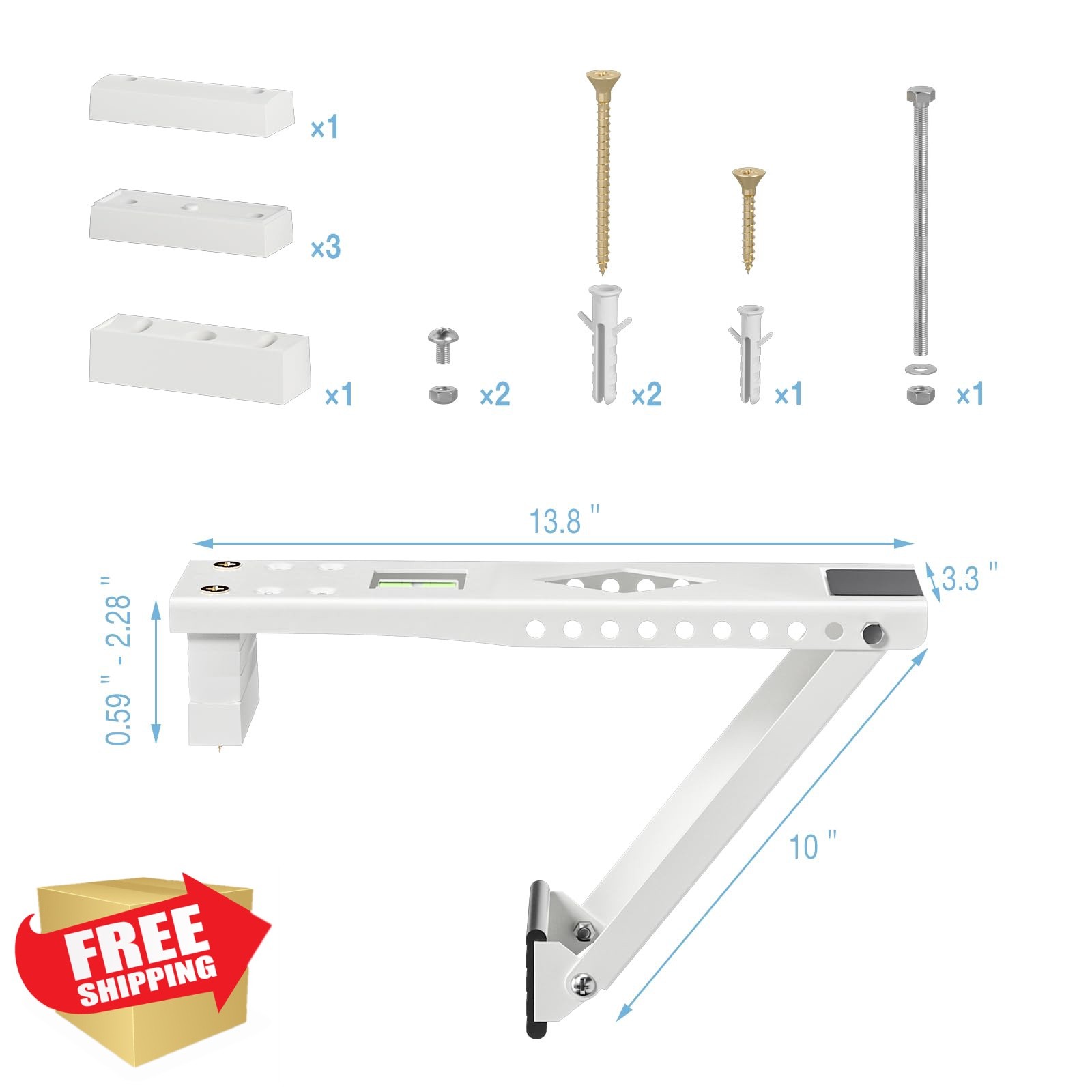 HOXHA AC Bracket UP to 85 lbs Universal