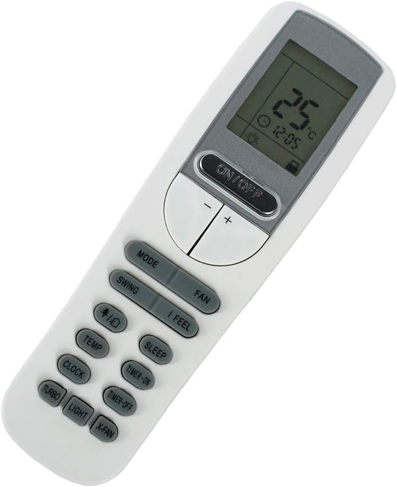 Replacment for GREE Air Conditioner Remote Control Model Number YAA1FB YAA1FBF