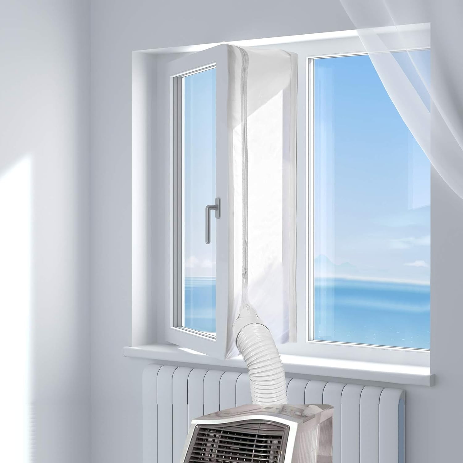 Universal Window Seal for Portable AC and Dryer 157 Inch Easy Install