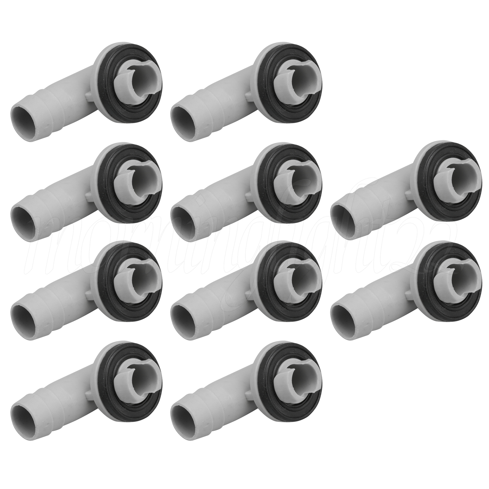 10x Drain Hose Connector Elbow Fitting 15mm Fit most Air Conditioning Units