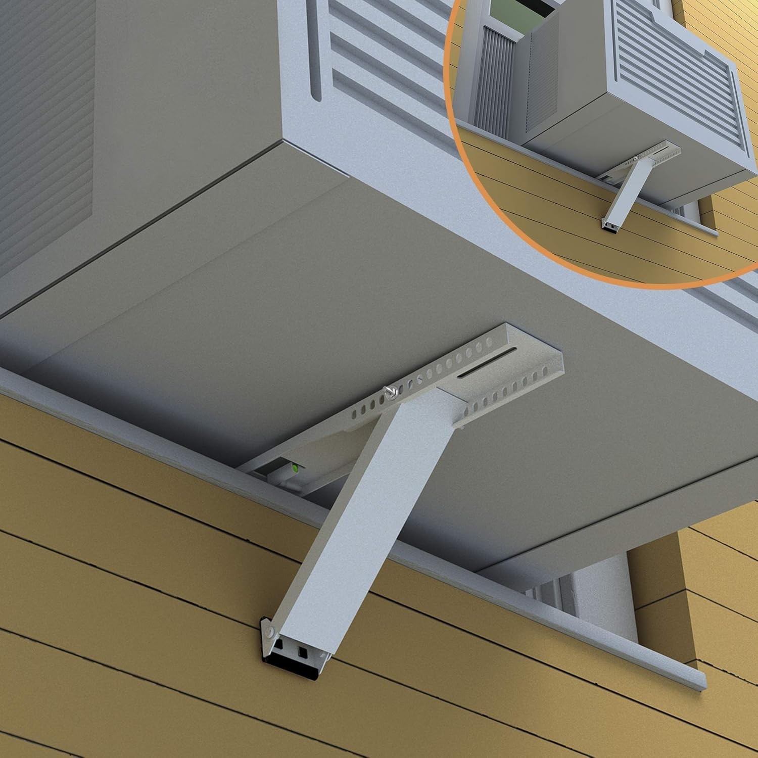 Window Air Conditioner Bracket Light Duty Support 9 000 to 22 000 BTU Universal