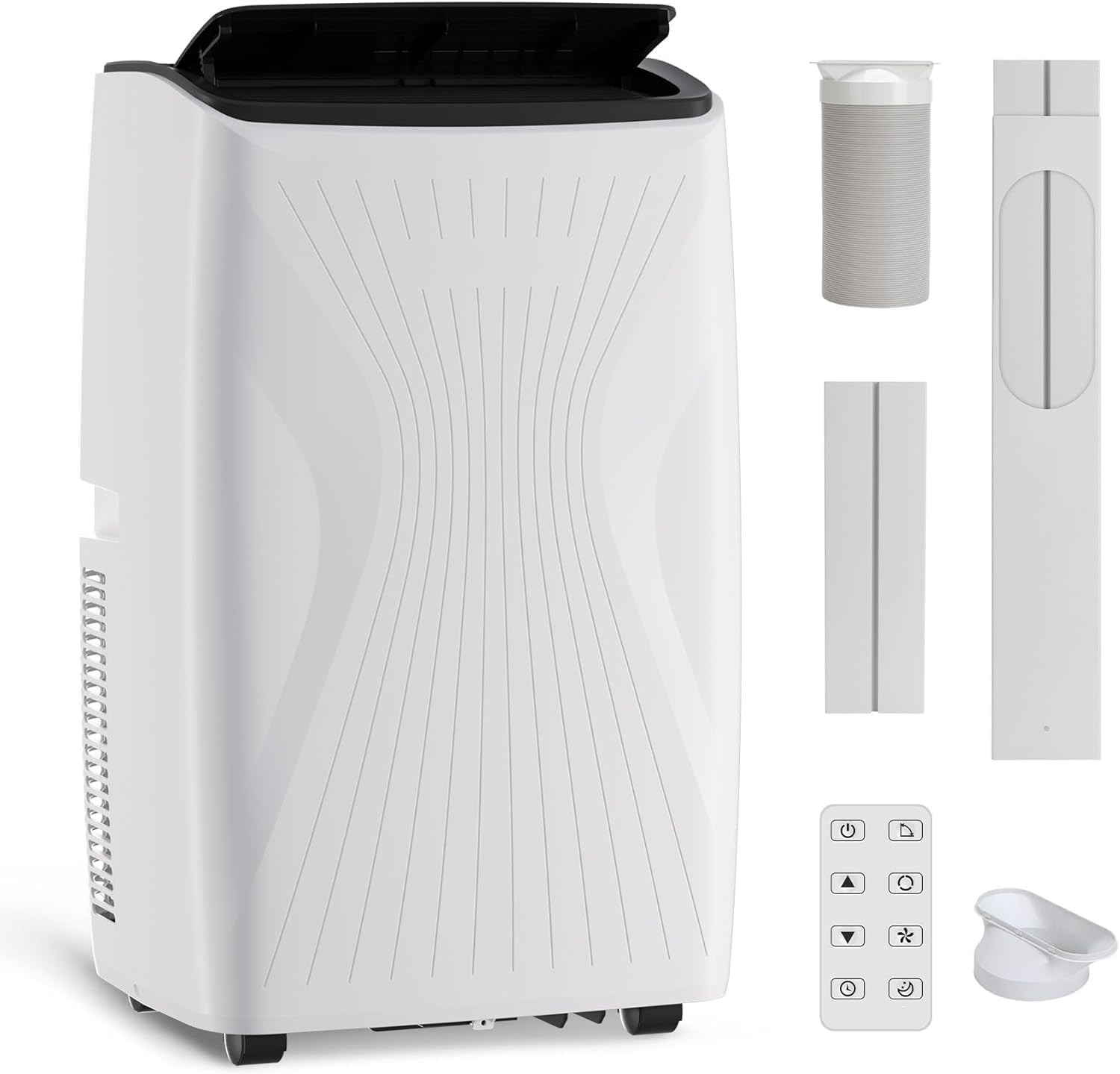 Portable Air Conditioner, Cool Fan & Dry Remo14000 BTU 5-in-1 Portable AC Unit,