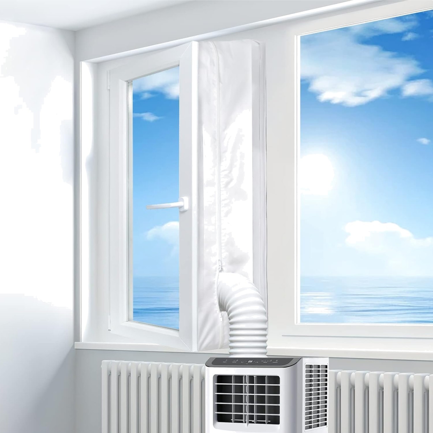 Portable Air Conditioner Seal Kit 400CM 157 » Window Hot Air Stop