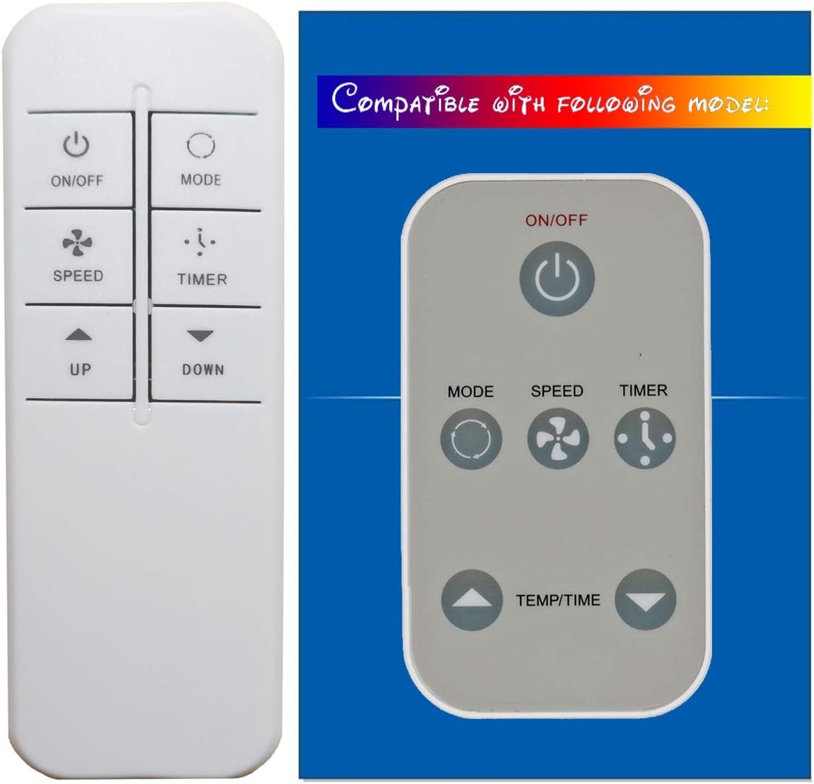 Replacement for Haier Air Conditioner Remote Control 0010403473 works