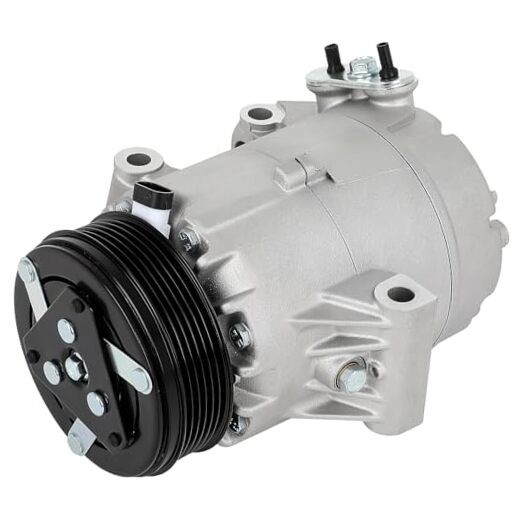 AC Compressor with Clutch for Chevy Malibu 3.5L 2004 2005 2006, Fast Cooling
