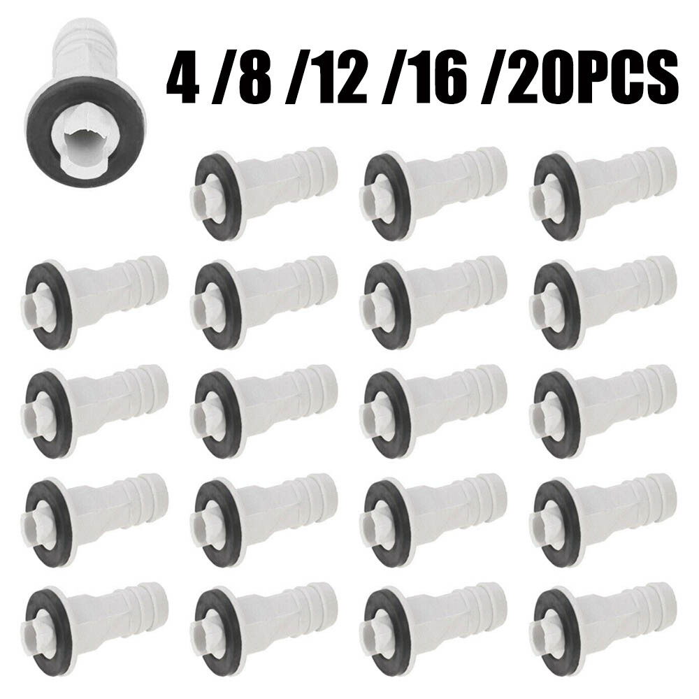 Air Conditioner Drain Hose Connector Window Drain Adapter Straight Fitting USA