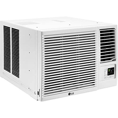 LG 7,500 BTU / 3,850 BTU WINDOW AC (COOL / HEAT) W/REMOTE LW8023HR – WHITE