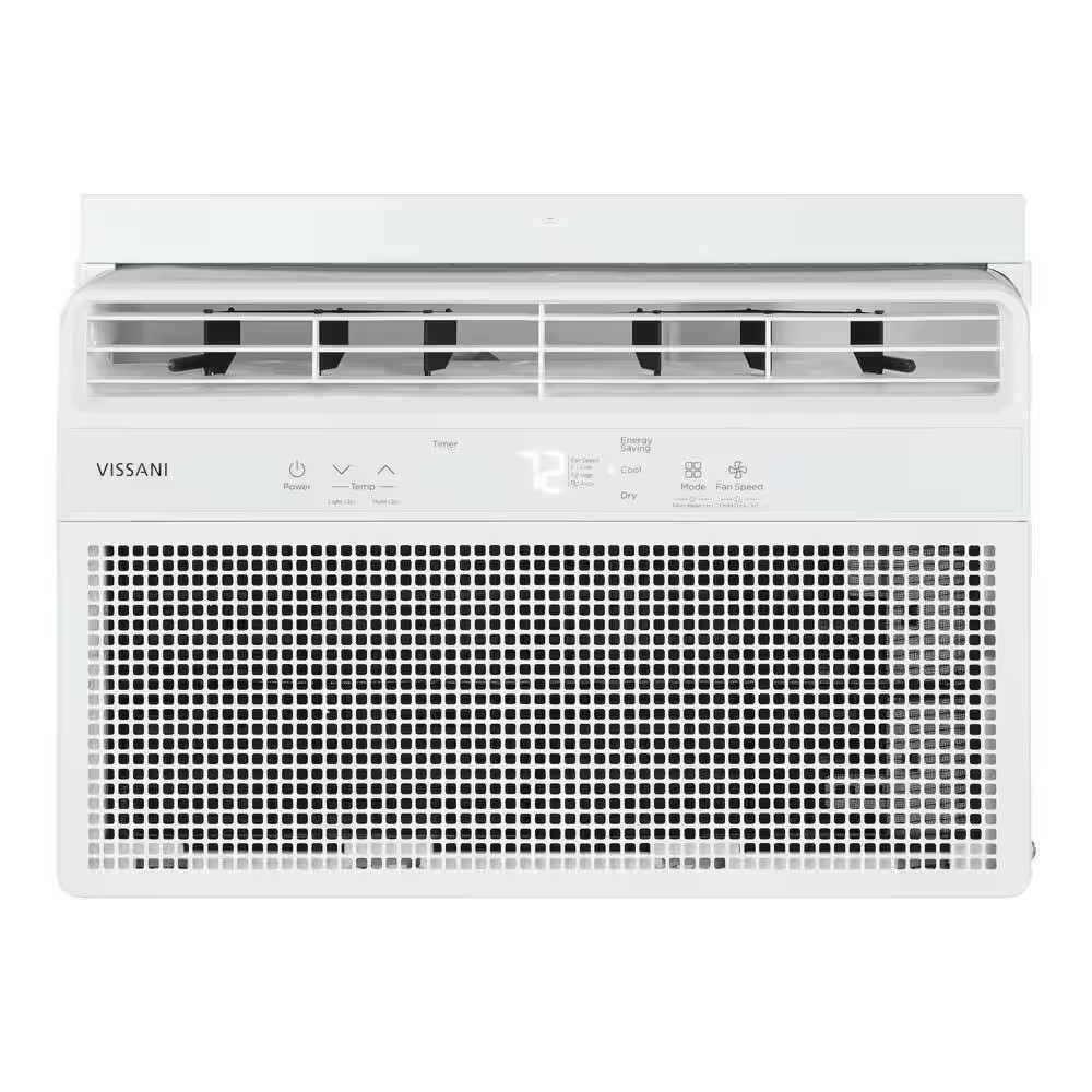 5,000 BTU 115-Volt Window Air Conditioner 150 Sq. Ft. Rooms with Remote in White