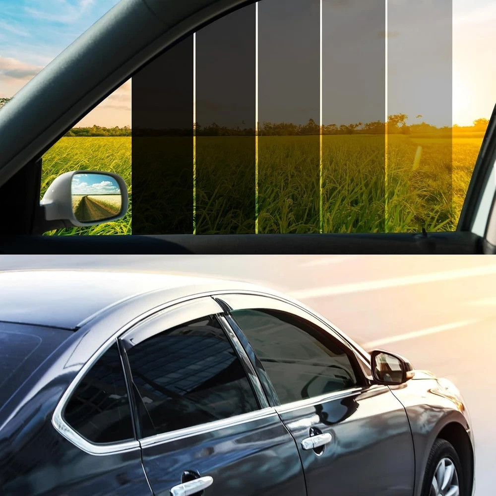 5% VLT Ceramic Car Window Tint Film (40&Prime; X 100FT) – Heat & Glare Reduction, Bloc
