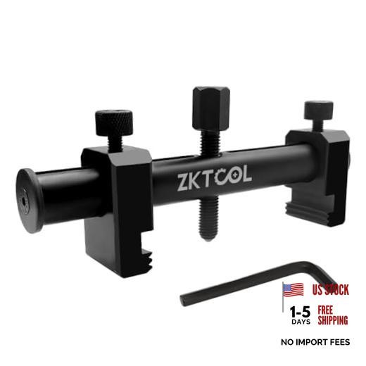 Universal Ribbed Drive Crankshaft Pulley Puller Kit for Pulley Size From 35mm