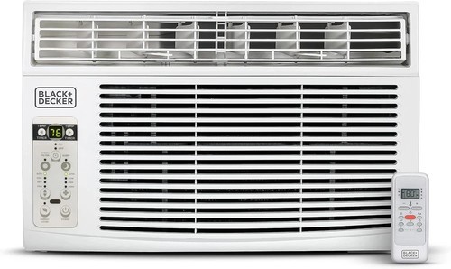 Window Air Conditioner 12000 BTU 550 Sq Ft Remote Control BD12WT6 Black&Decker