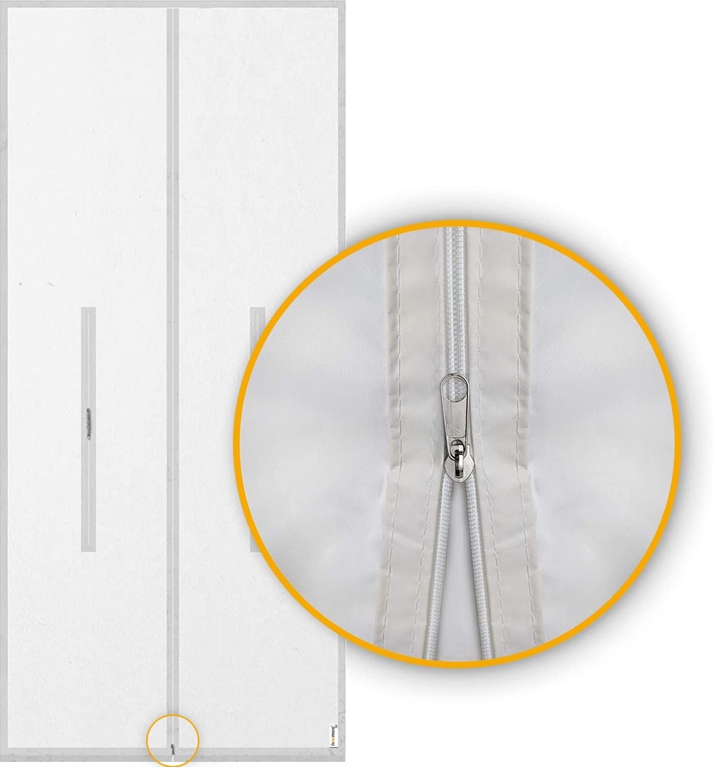 36×83 Inch Zipper Door Seal for Mobile AC – Energy-Saving & Easy to Install