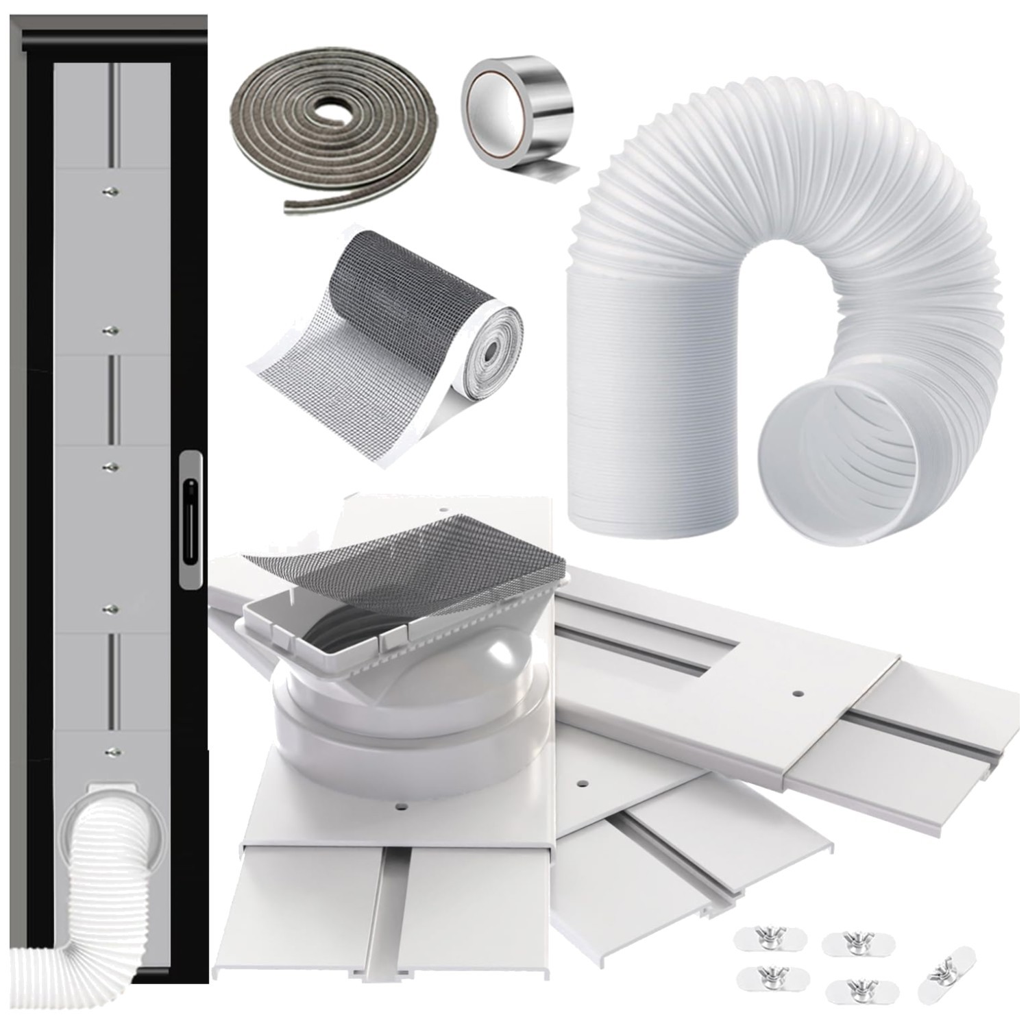 Sliding Door Portable AC Exhaust Kit – Unleash Your Patio