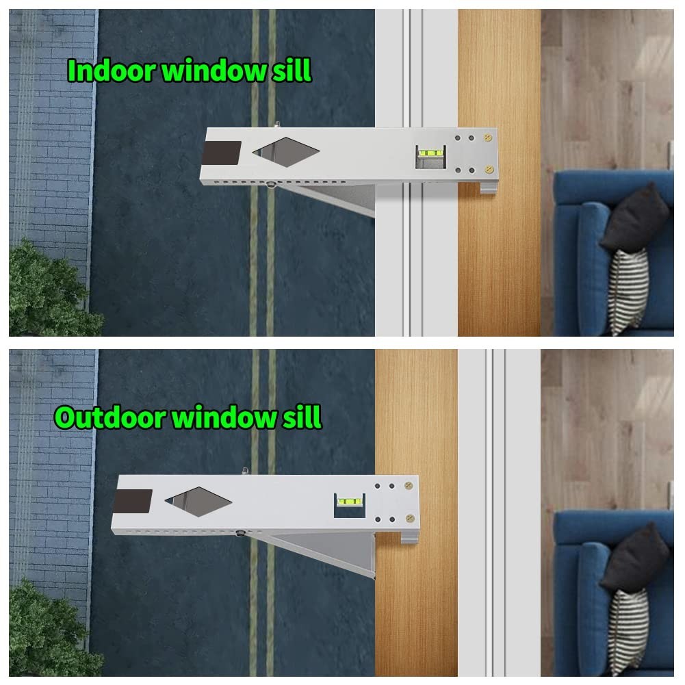 Universal Heavy Duty Window Air Conditioner Support Bracket, Up to 85 lbs, Fits